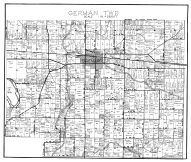 German Township, Bremen, Marshall County 1956